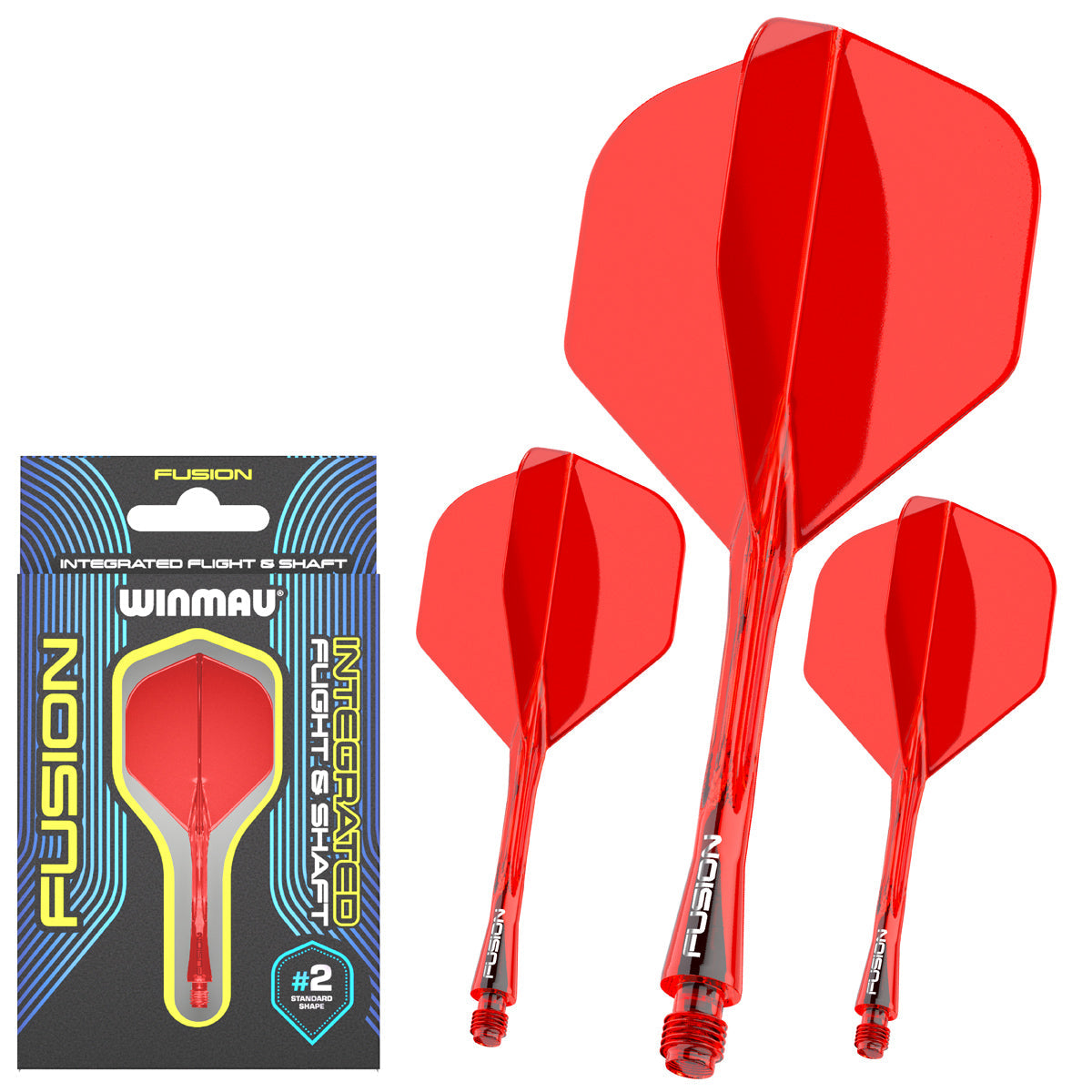 Winmau Fusion #2 Integrated Flight & Shaft Medium