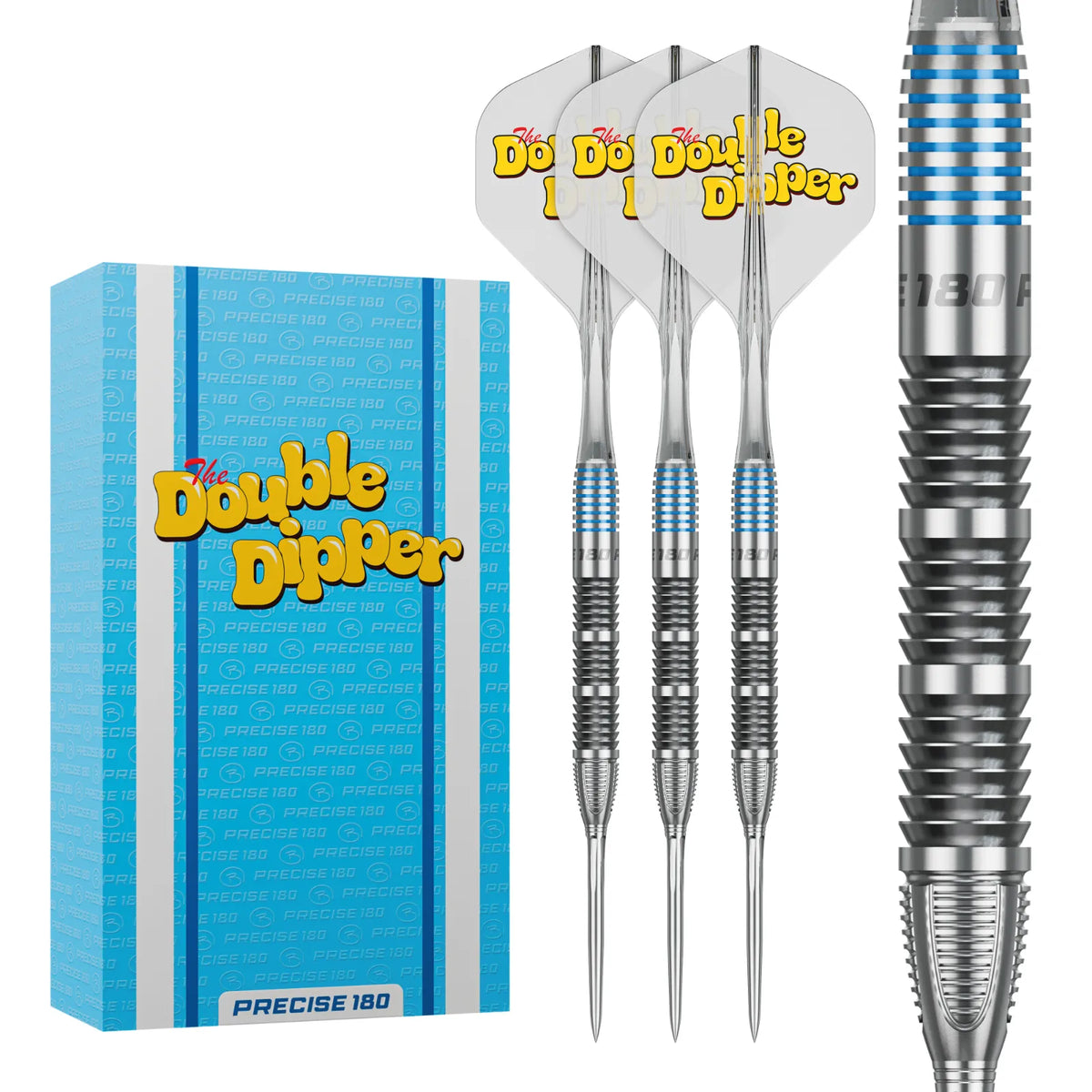 Precise 180 Bela 23g Darts with Moulded Flights