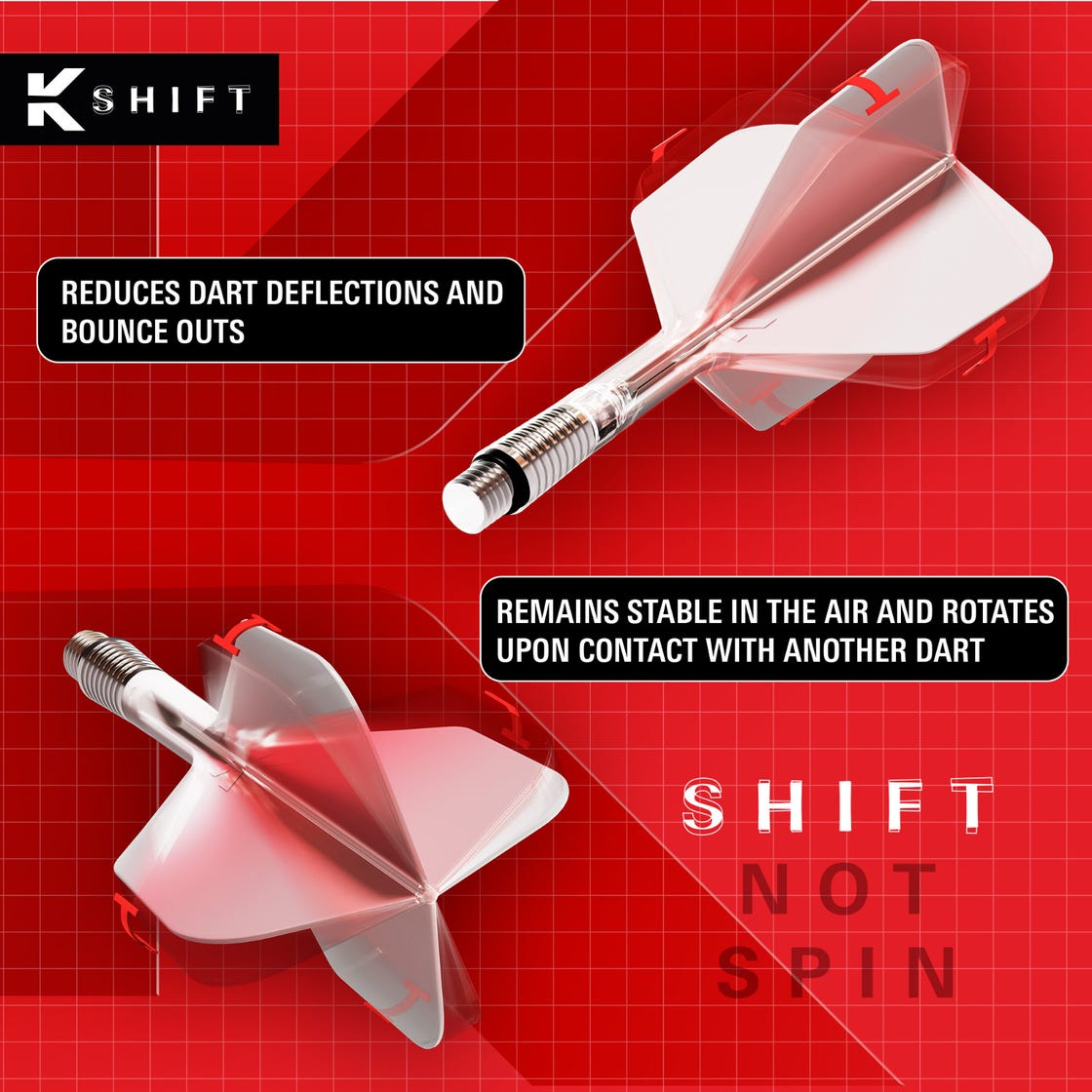 Target K-Shift #2 Integrated Shaft & Flight Intermediate