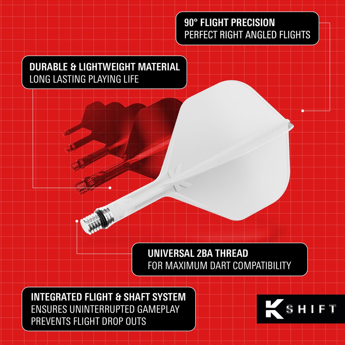 Target K-Shift #2 Integrated Shaft & Flight Intermediate