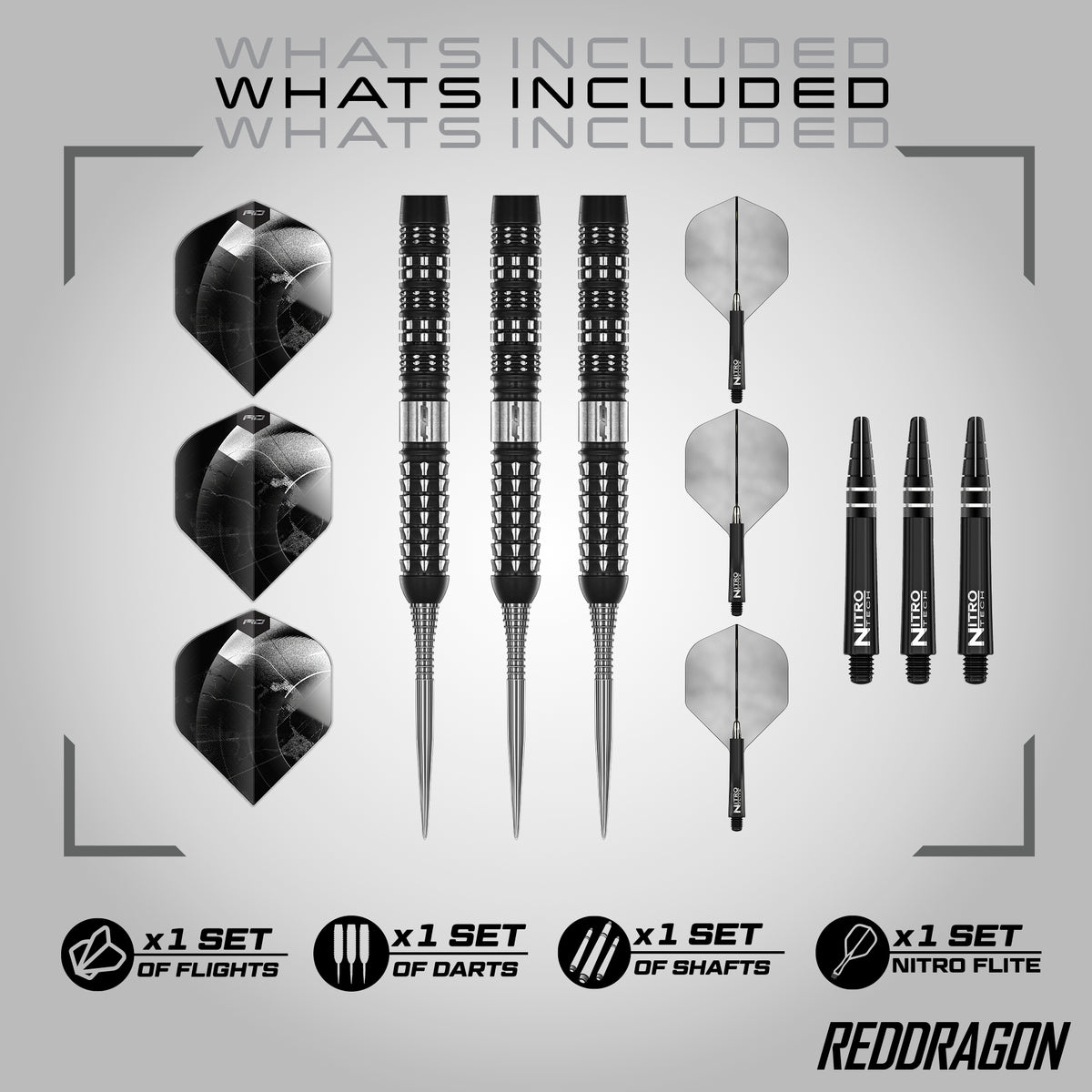 Red Dragon Recon Parallel 24g Darts