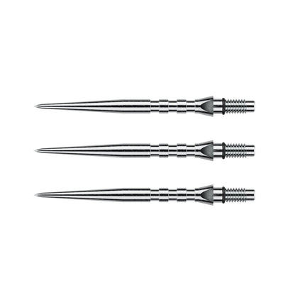 Winmau Switch Silver Groove Points