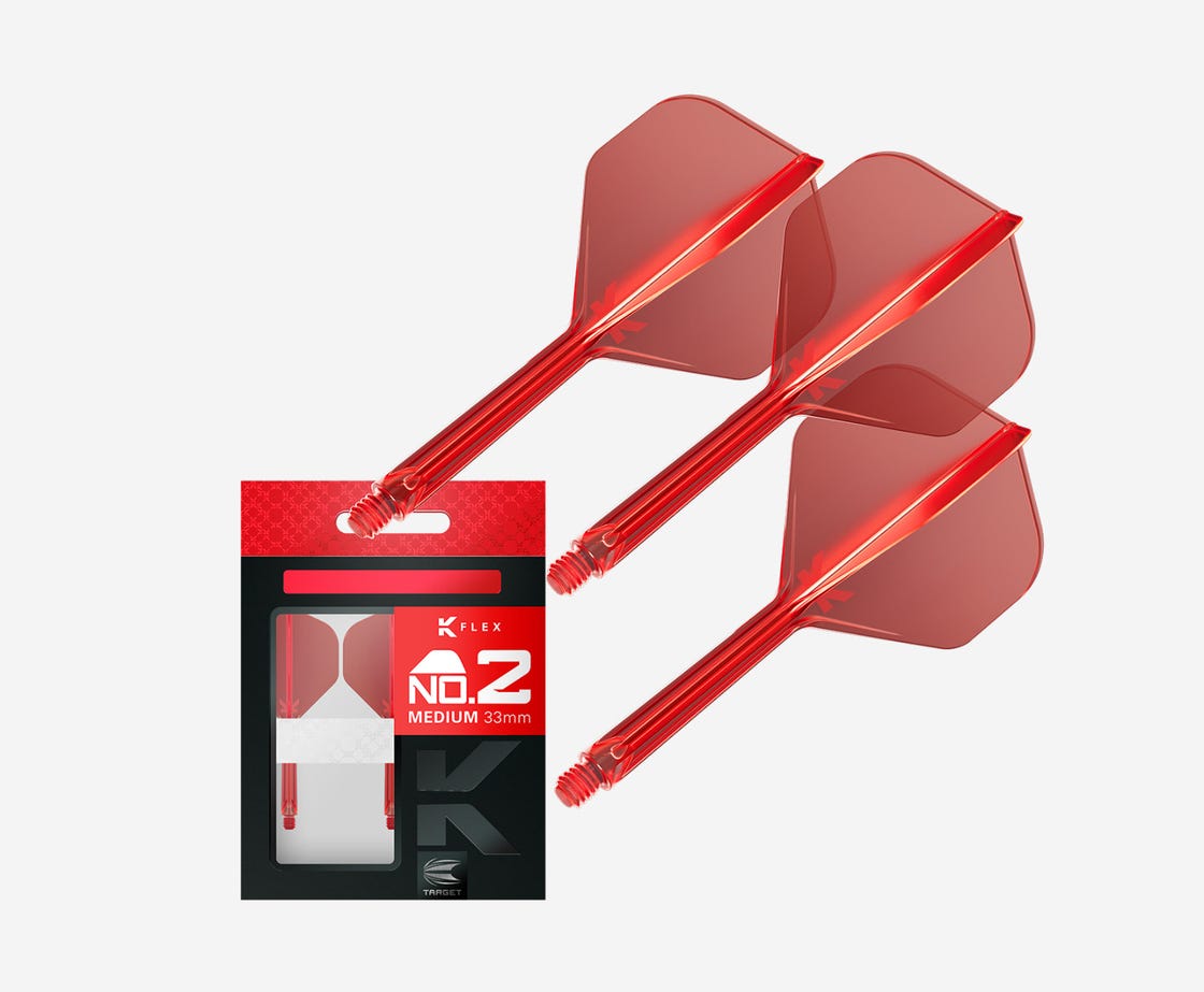 Target K-Flex #2 Integrated Shaft & Flight Medium