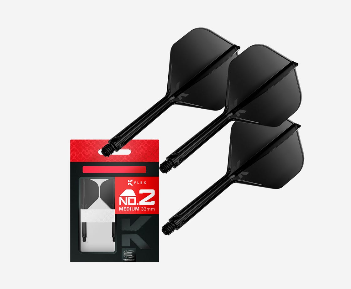 Target K-Flex #2 Integrated Shaft & Flight Medium