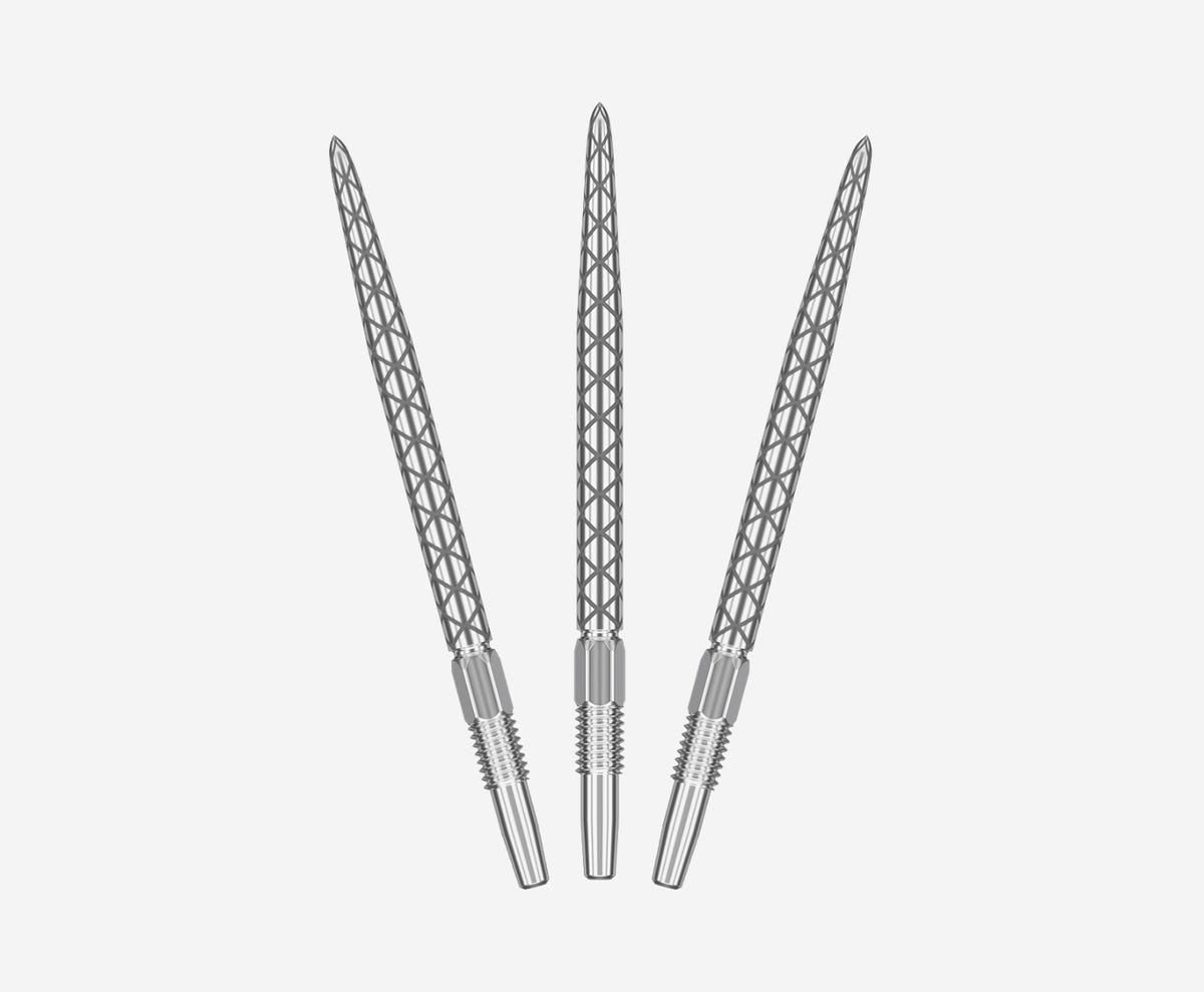 Target Swiss Point Diamond Pro Silver Screw-In Points